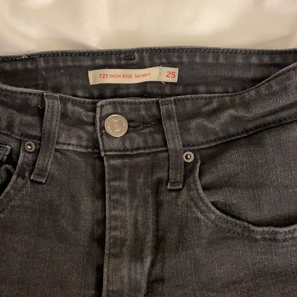 721 high rise Levi’s skinny jeans